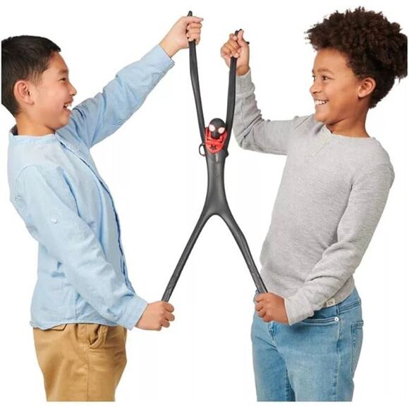 Stretch Spider-Man Heroes of Goo Jit Zu Miles Morales Marvel Huge 8" Squishy - Picture 2 of 7